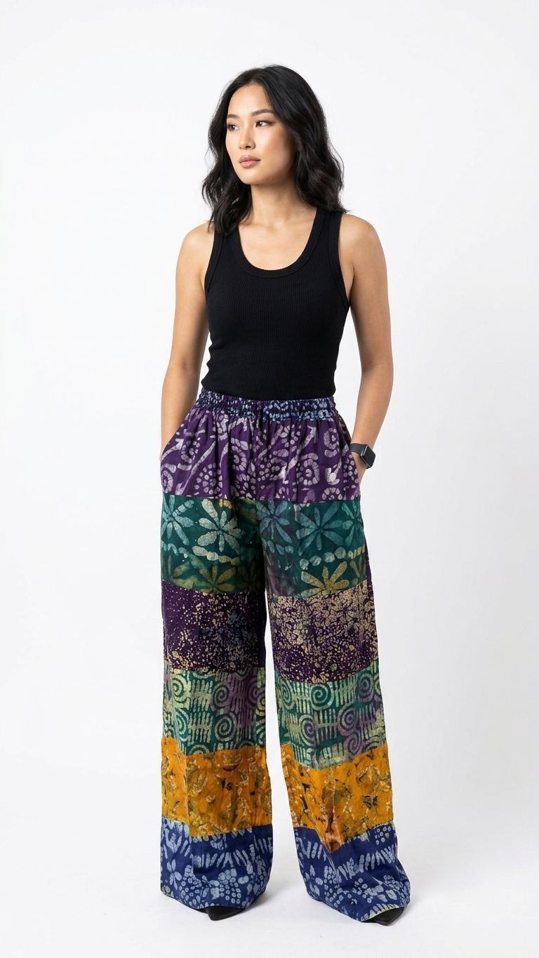 Adire Multiprint Pant