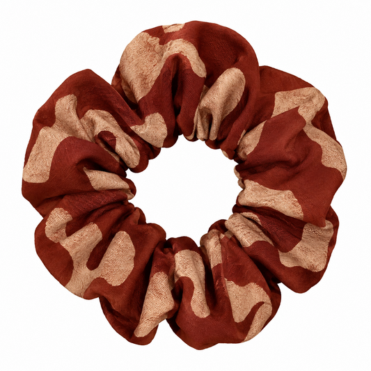 Dark red Scrunchies| Large size