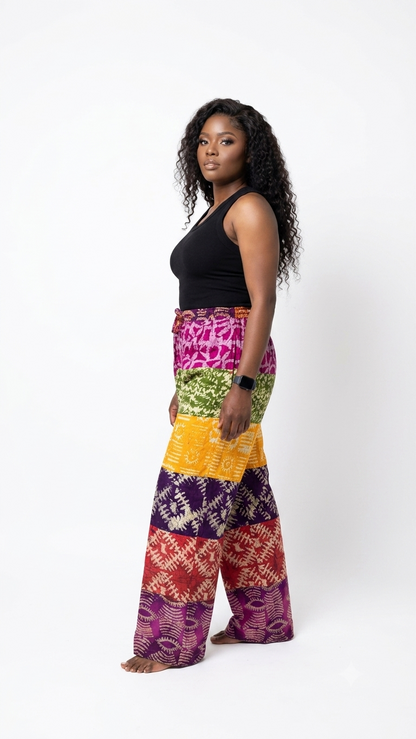 Adire Multiprint Pant