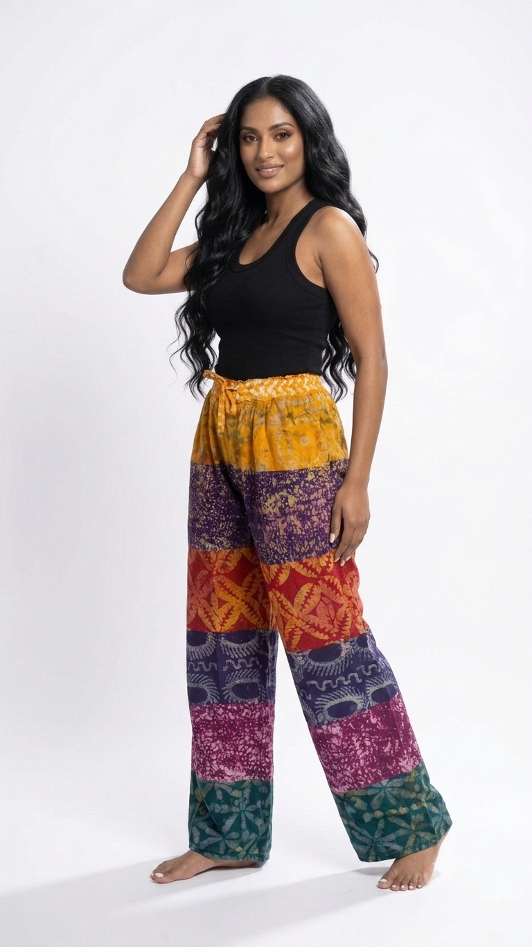 Adire Multiprint Pant