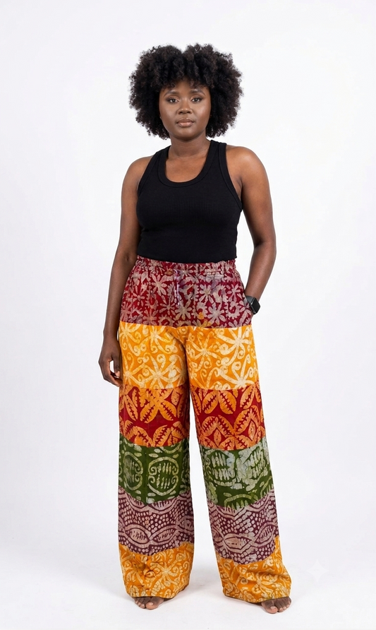 Adire Multiprint Pant