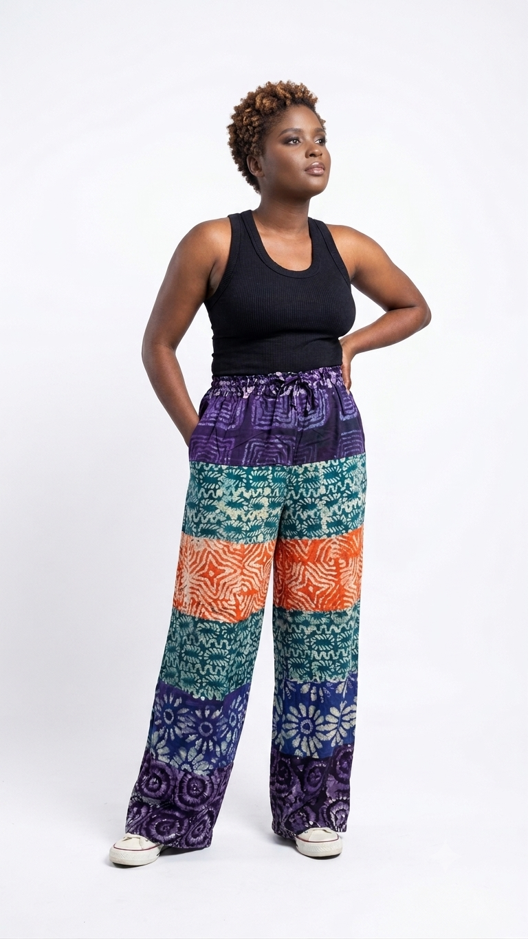 Adire Multiprint Pant
