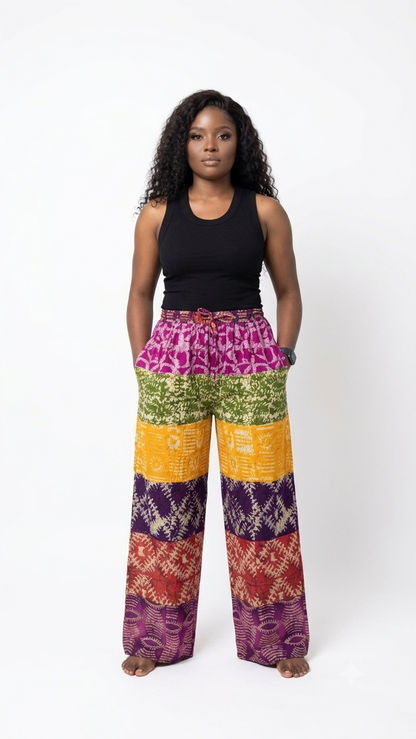 Adire Multiprint Pant
