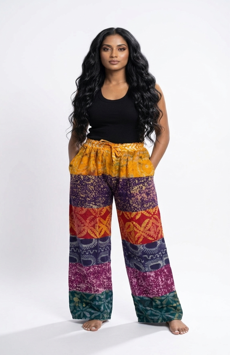 Adire Multiprint Pant