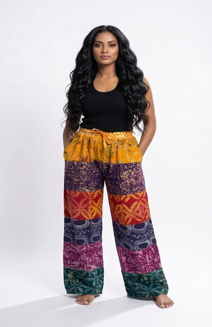 Adire Multiprint Pant