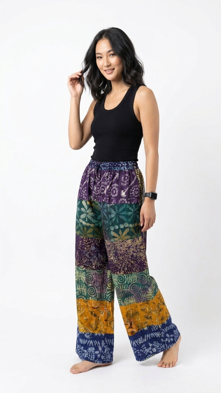 Adire Multiprint Pant