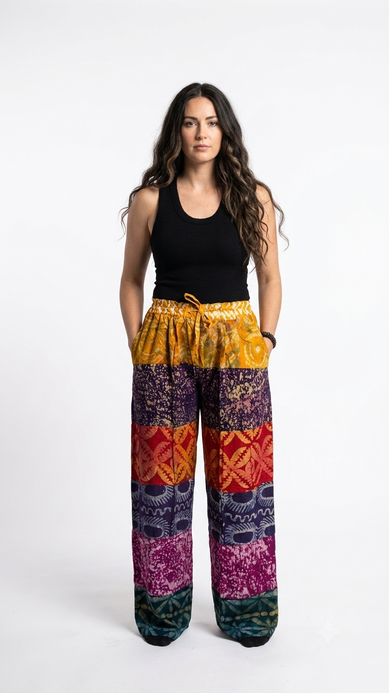 Adire Multiprint Pant